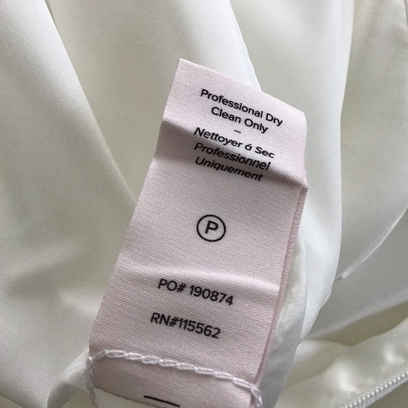 CINQ À SEPT Lined Cotton BLend White 
Alia Halter Neck Bubble Hem Minidress 8 - Picture 8 of 8